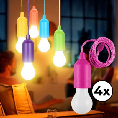 Bezdrátové závěsné žárovky (4 kusy) | HALOGLO