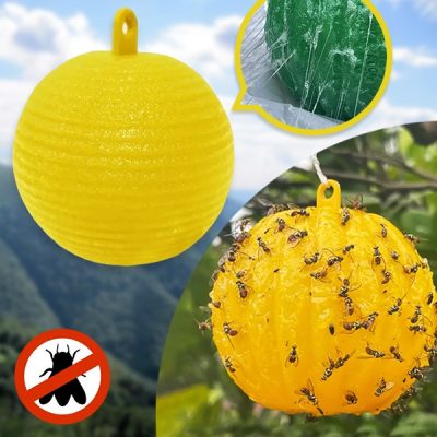 Lepicí závěsná past na mouchy (6ks) | BUGIORB