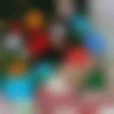 Tažné mašle na vánoční dárky (9ks) | GIFTBOW