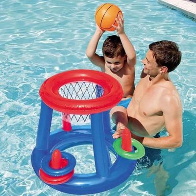 Nafukovací basketbalový koš do bazénu | DUNKSPLASH
