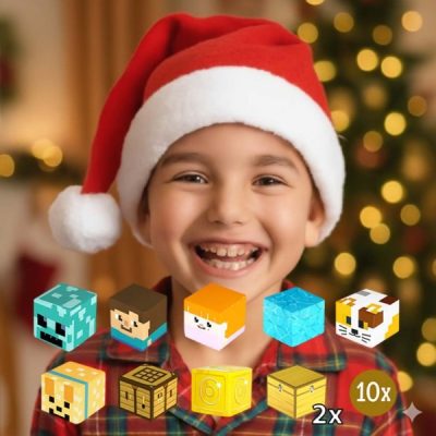 10× přídavné kostky pro MAGCRAFTI + slavnostní čepice ZDARMA | XMASHATMAGBLOCKS