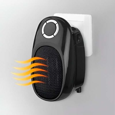 Přenosný mini ohřívač do zásuvky